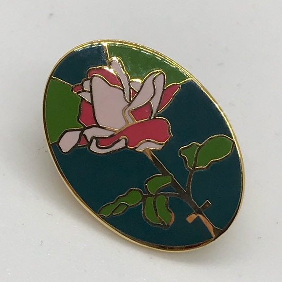 VTG Flower Lapel Pin - Picture 8 of 8